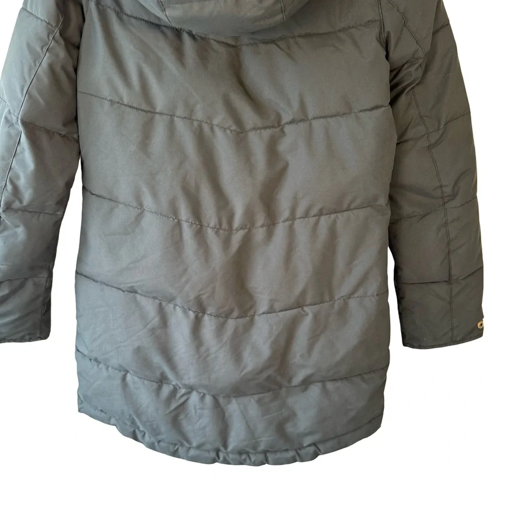 Roxy Black and Brown Puffer Jacket with Dryflight 5K Size XS Winter Cozy - Picture 16 of 16